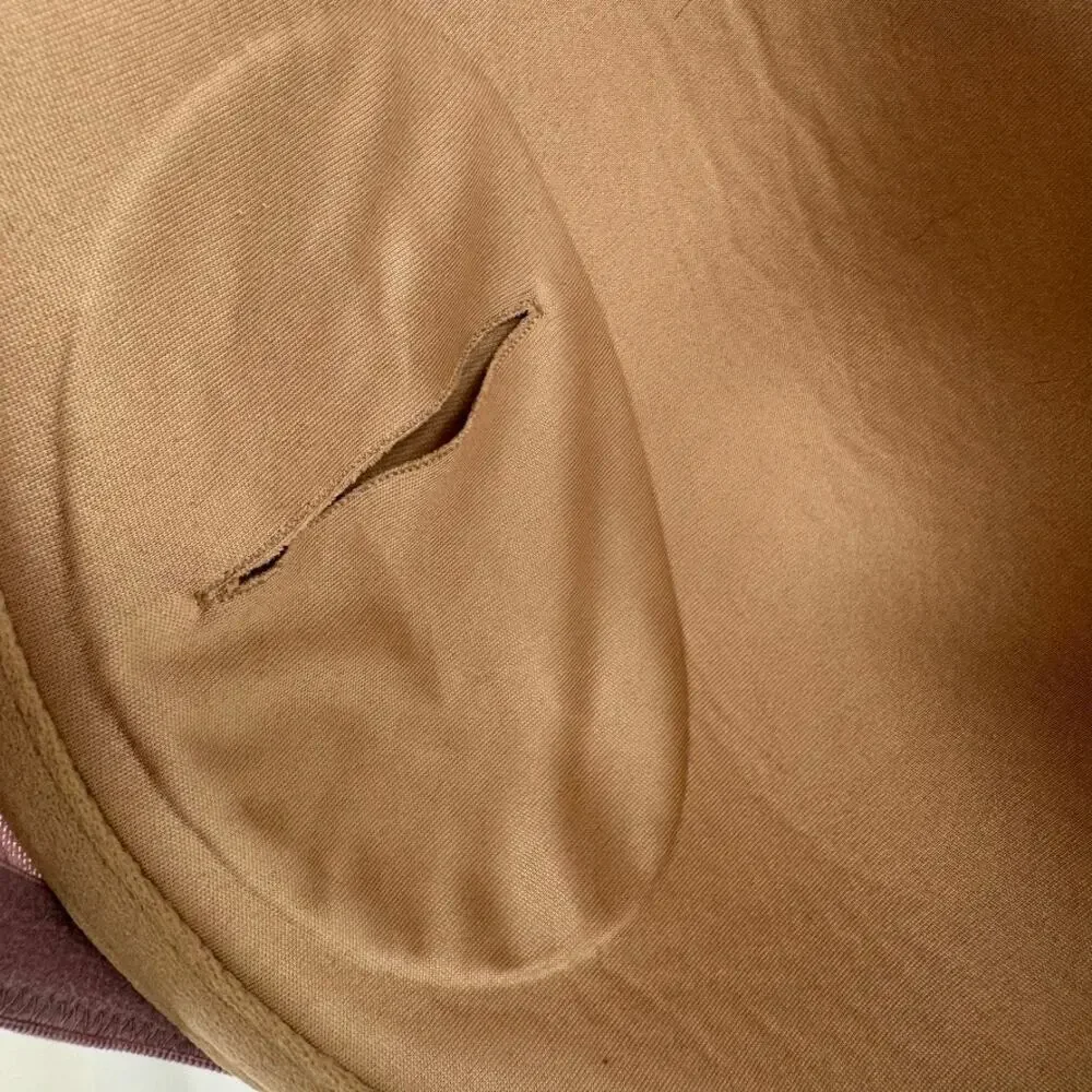 Thirdlove 24/7 Lace Contour Plunge Bra Sz 36G Purple Tan